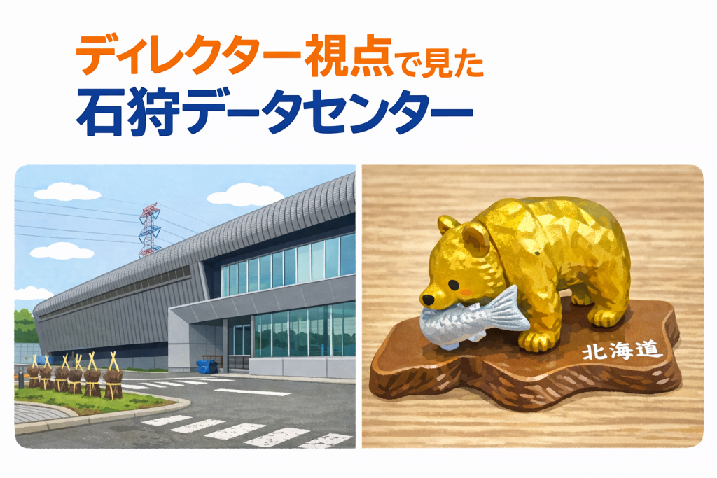 ディレクター視点で見た石狩データセンター見学レポート