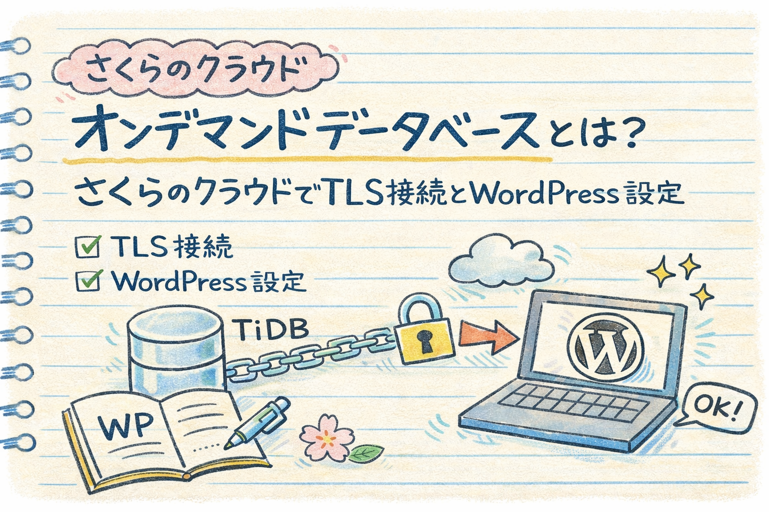 オンデマンドデータベースとは？さくらのクラウドでTLS接続とWordPress設定を検証