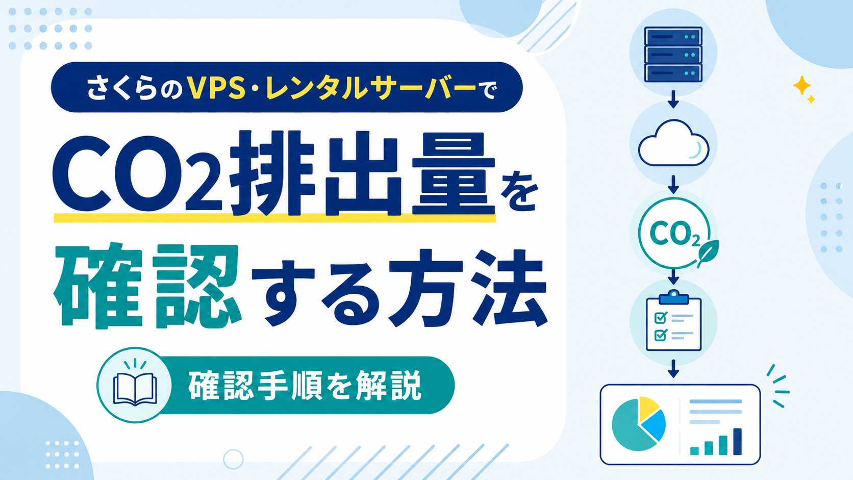 さくらのVPS・レンタルサーバーでCO2排出量を確認する方法