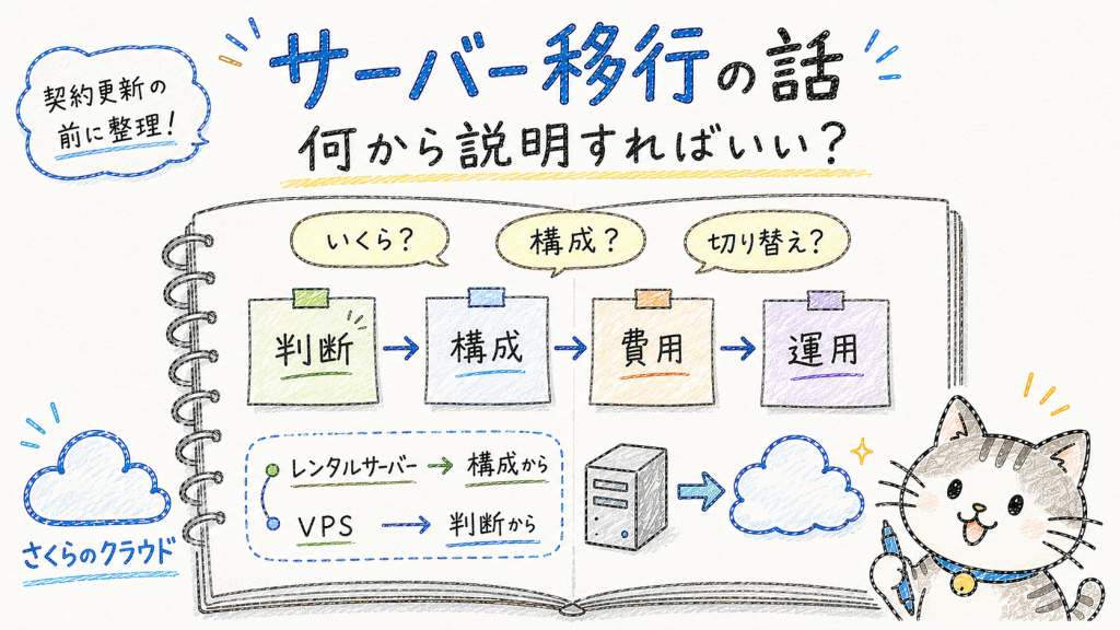 Webディレクター向け｜レンタルサーバーからクラウドへ移行を提案するとき何から説明する？ | さくらのクラウドラボ by NETASSIST