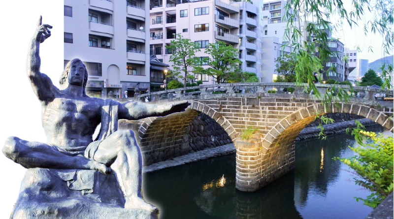 平和祈念像・眼鏡橋