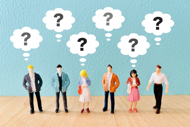 悩みを持つイラスト